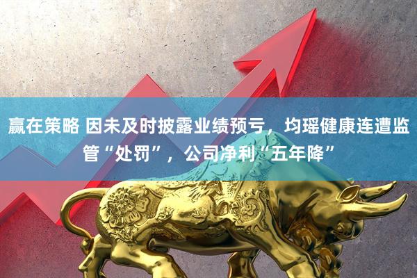 赢在策略 因未及时披露业绩预亏，均瑶健康连遭监管“处罚”，公司净利“五年降”