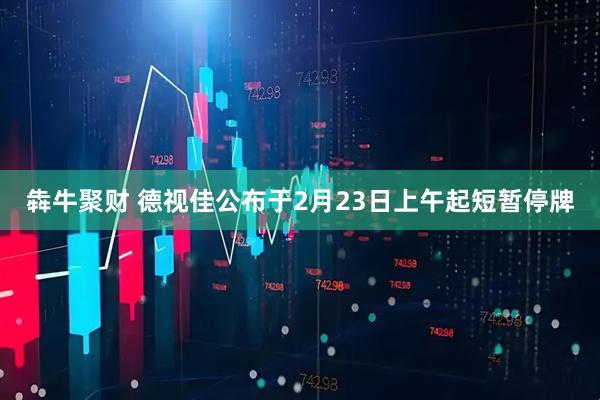 犇牛聚财 德视佳公布于2月23日上午起短暂停牌